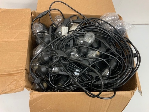 Box of Solar Power String Lights, E-Commerce Return - Lot 68