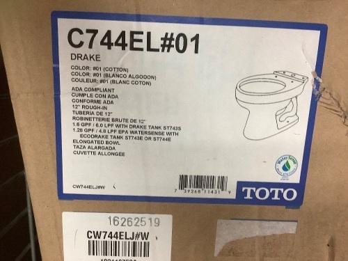 Toilet Base, Appears New - Lot 96