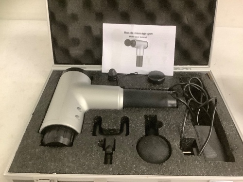 Muscle Massage Gun, Works, E-Commerce Return - Lot 129