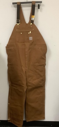 Carhartt Mens Bibs, 48x32, Appears New - Lot 142