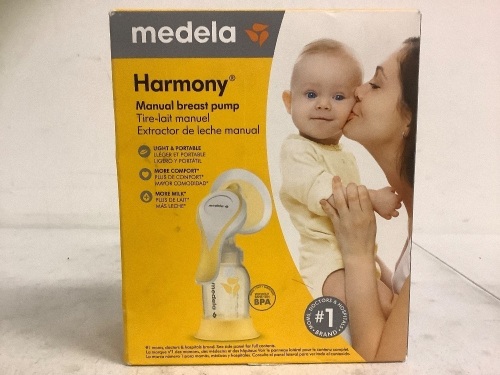 Medela Harmony Manual Breast Pump, Appears New - Lot 173