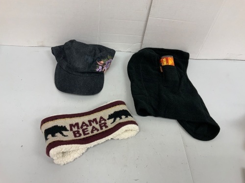 Lot of (3) Mixed Hats, E-Commerce Return - Lot 176