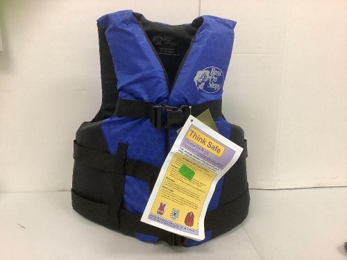 Life Vest, S/M 32-40" Chest, E-Comm Return - Lot 234