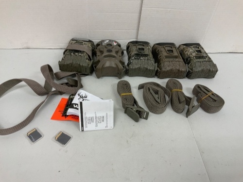 Lot of (5) Trail Camera, E-Commerce Return - Lot 272