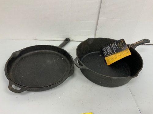 Lot of (2) Cast Iron Pans, E-Commerce Return - Lot 293