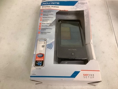 Acurite Weather Station, Untested, E-Commerce Return - Lot 338