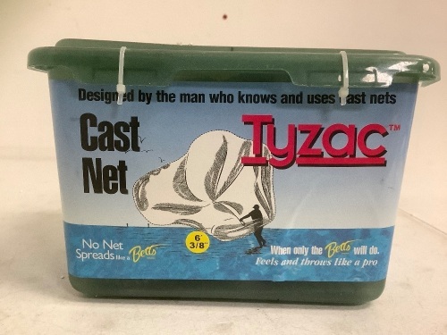 Tyzac 6' Cast Net, Appears New - Lot 353