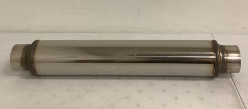 Upower 2.5 Inch Inlet Exhaust Muffler, Specs Unknown, E-Commerce Return - Lot 367