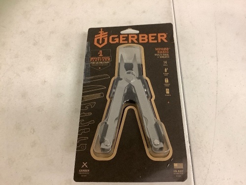 Gerber Basic Multi Tool + Sheath, E-Comm Return - Lot 405