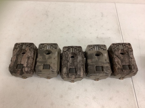 Lot of (5) Assorted Trail Cams, E-Comm Return - Lot 409