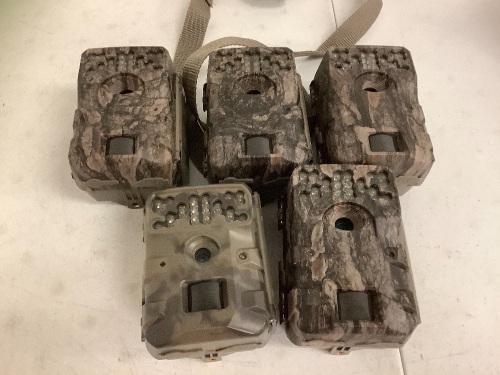 Lot of (5) Assorted Trail Cams, E-Comm Return - Lot 412