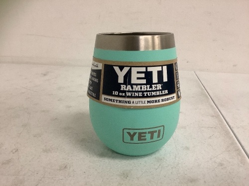 YETI 10oz Wine Tumbler, E-Comm Return w/ Missing Lid and Small Damage - Lot 456