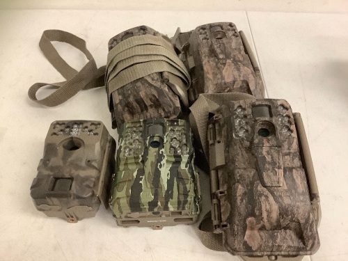 Lot of (5) Assorted Trail Cams, E-Comm Return - Lot 472