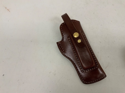 Leather Holster, Appears New - Lot 522