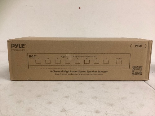 High Power Stereo Speaker, Appears New - Lot 529