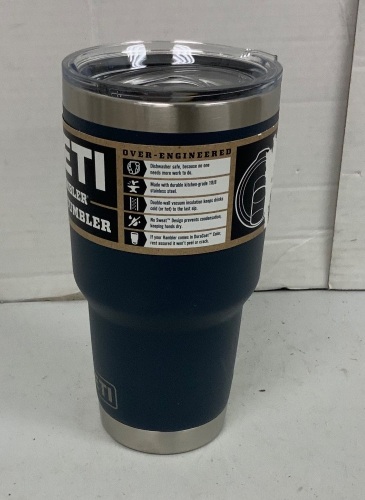 Yeti Tumbler, Missing Lid Slider, Appears new - Lot 530