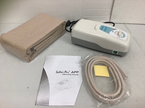 Satin Air Adjustable Pressure Pump, E-Comm Return - Lot 608