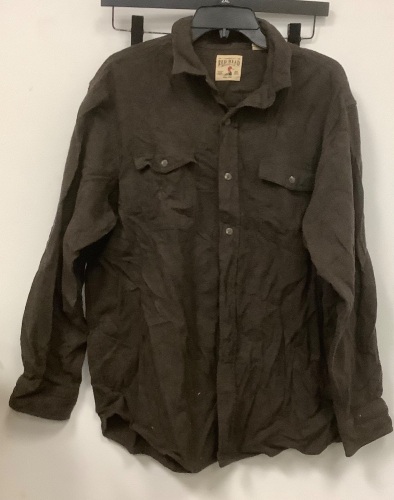 RedHead Mens Flannel Shirt, XL, E-Commerce Return - Lot 610