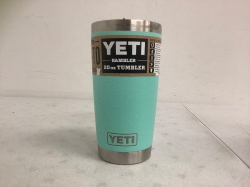 Yeti 20oz Tumbler, Missing Lid, Appears New - Lot 612