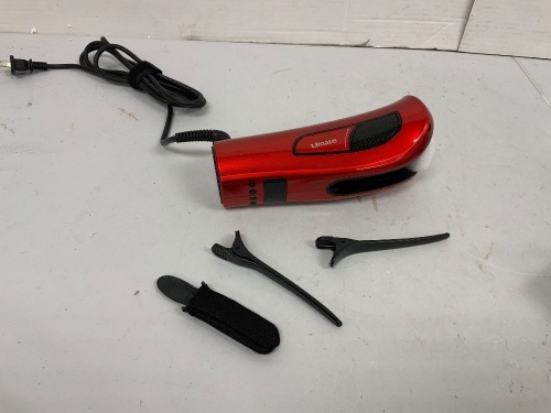 Umate 1" Rotating Curler, Powers Up, E-Commerce Return - Lot 627