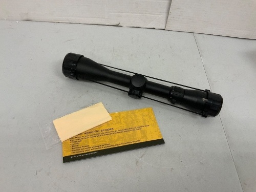 Lever Action Riflescope, Untested, E-Commerce Return - Lot 682