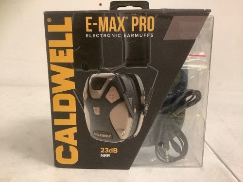 Caldwell E-Max Pro Electronic Earmuffs, E-Commerce Return - Lot 686