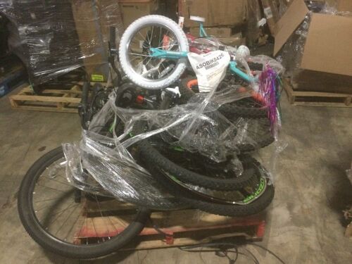 Untouched Pallet of Bicycles  - Lot 73