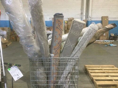Lot of E-Commerce Return Rugs, Various Sizes/Styles - Basket Not Included - Lot 83