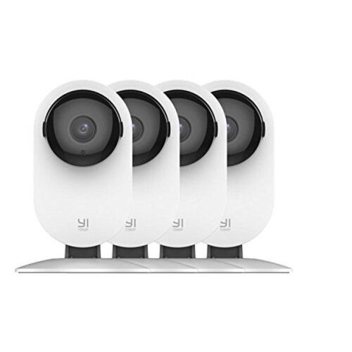 YI Home Security Camera 1080p HD with Human Detection, Wi-Fi, Night Vision, Two Way Audio, 4 Pack  - Lot 100