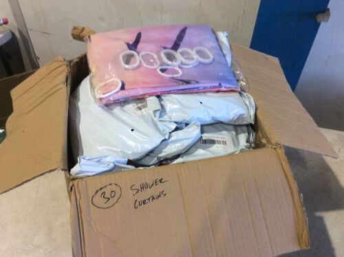 Lot of (30) Shower Curtains  - Lot 297