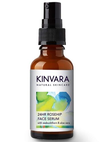 Lot of (37) Kinvara 24Hr Rosehip Face Serum, 1 fl oz  - Lot 306