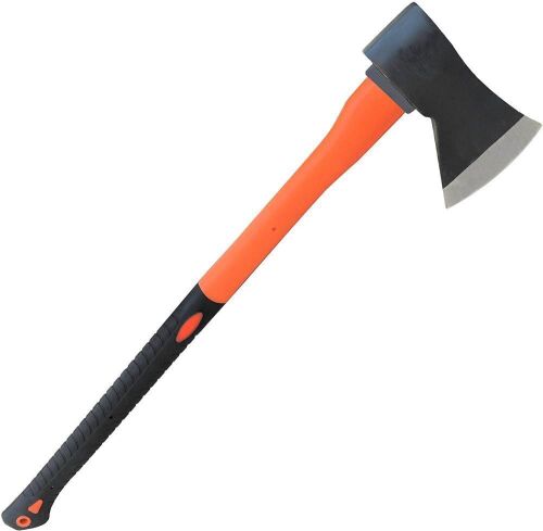 TABOR TOOLS Chopping Axe with Strong 24" Fiberglass Handle and Anti-Slip Grip - Lot 318