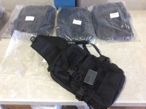 Lot of (4) Tactical Sling Backpacks - Lot 580