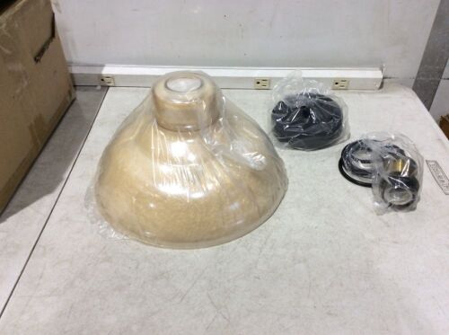 Pendant Light with Glass Shade  - Lot 677