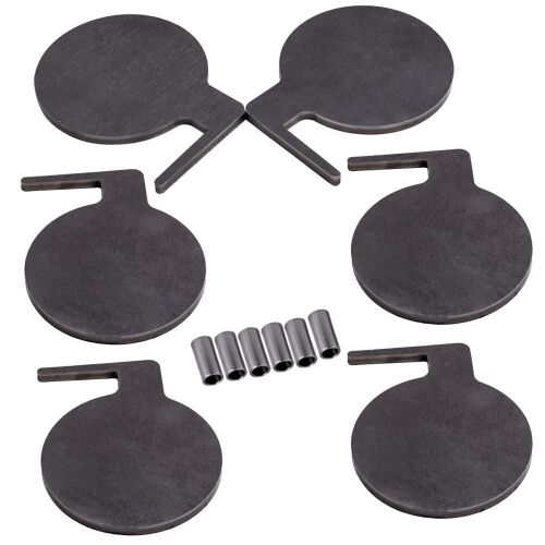 AR500 Dueling Tree Steel Targets, 6 pcs  - Lot 921
