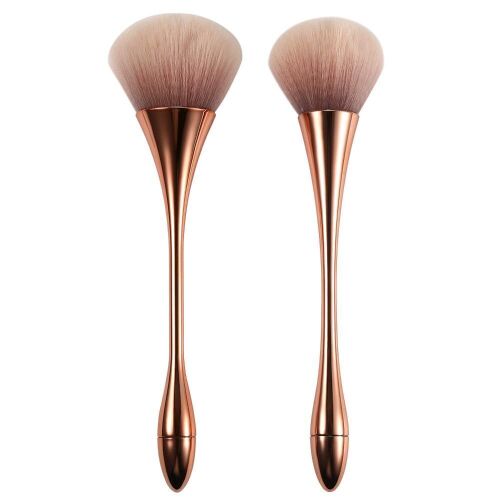 Lot of (19) Vtrem Foundation Makeup Brushes for Large Coverage Loose Powder & Blush Blending Buffing, 2 Pc - Lot 950