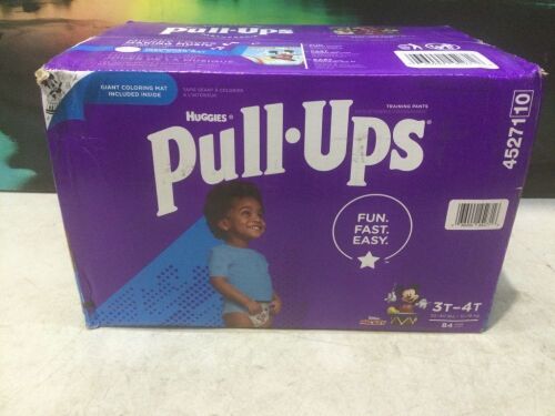 Huggies Pull Ups, Size 3T-4T, 84 ct  - Lot 1020
