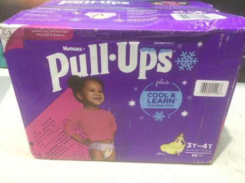 Huggies Cool & Learn Pull Ups, Size 3T-4T, 66 ct - Lot 1061