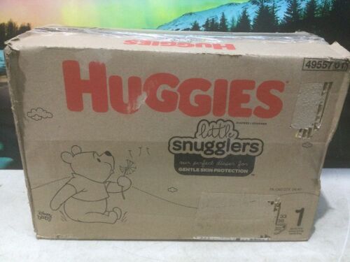 Huggies Little Snugglers Baby Diapers, Size 1, 198 ct  - Lot 1066