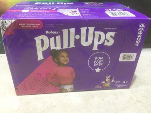 Huggies Pull Ups, Size 3T-4T, 84 ct  - Lot 1071