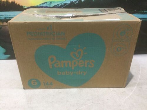 Pampers Baby-Dry Diapers, Size 6, 144 ct  - Lot 1073