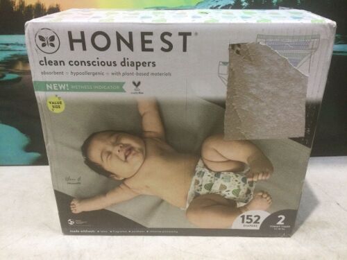 The Honest Company Clean Concious Diapers, Size 2, 152 ct  - Lot 1075