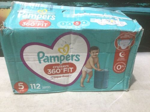 Pampers Cruisers Baby Diapers, Size 5, 112 ct  - Lot 1080