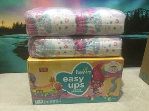 Lot of (2) Pampers Easy Ups Training Underwear, Size 3T-4T, 124 ct  - Lot 1083