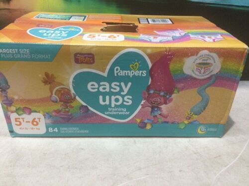 Pampers Easy Ups Training Underwear, Size 5T-6T, 84 ct  - Lot 1085
