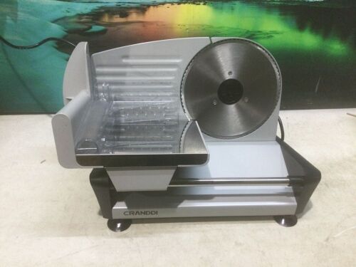 CRANDDI Electric Meat Slicer Machine 200 W - Lot 1091