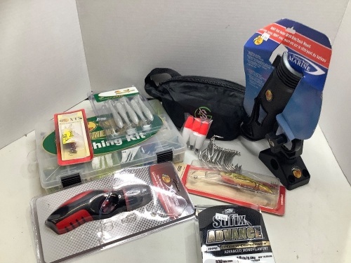 Lot of (10) Misc. Fishing Lures and Supplies - Lot 92