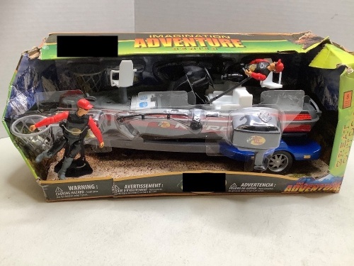 Imagination Adventure Series Boat, Ecommerce Return - Lot 165