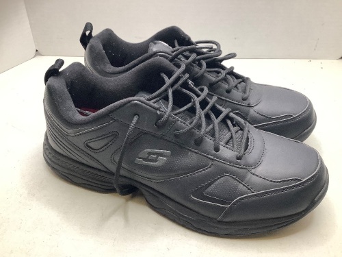 Skechers Slip Resistant Shoes, Men's 9.5, Ecommerce Return - Lot 239
