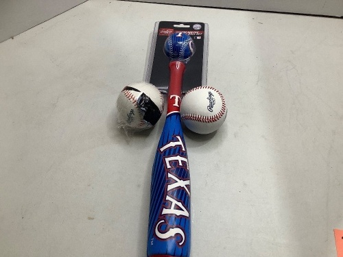 Rawlings Mini Softee Bat & Ball Set, Appears New - Lot 272
